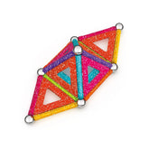 Geomag Magnetbaukasten - Glitter - 35 Teile - 507061 Invento